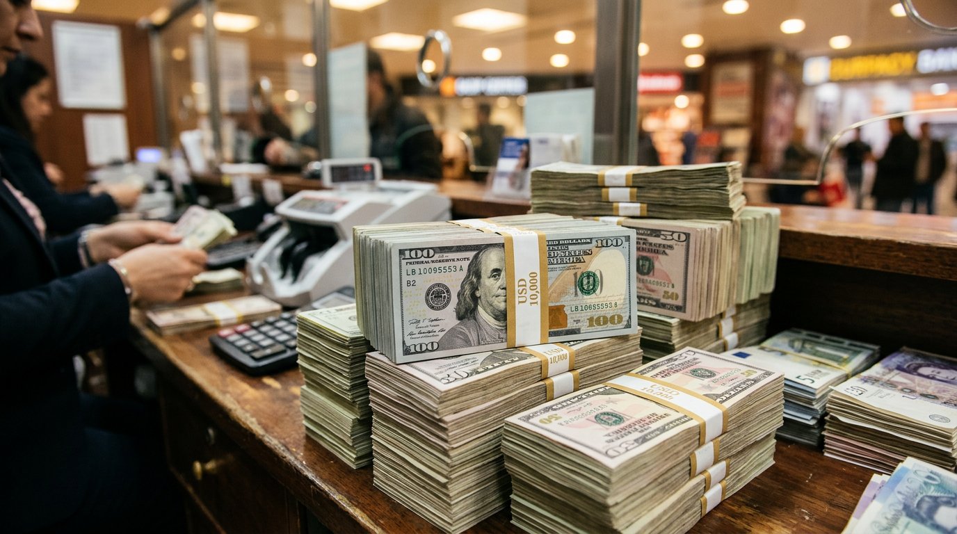 قیمت دلار در بازار آزاد با کاهش محسوس همراه شد