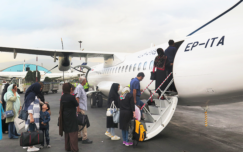 افزایش ۶۶۰ درصدی اعزام و پذیرش مسافر خارجی در فرودگاه مشهد